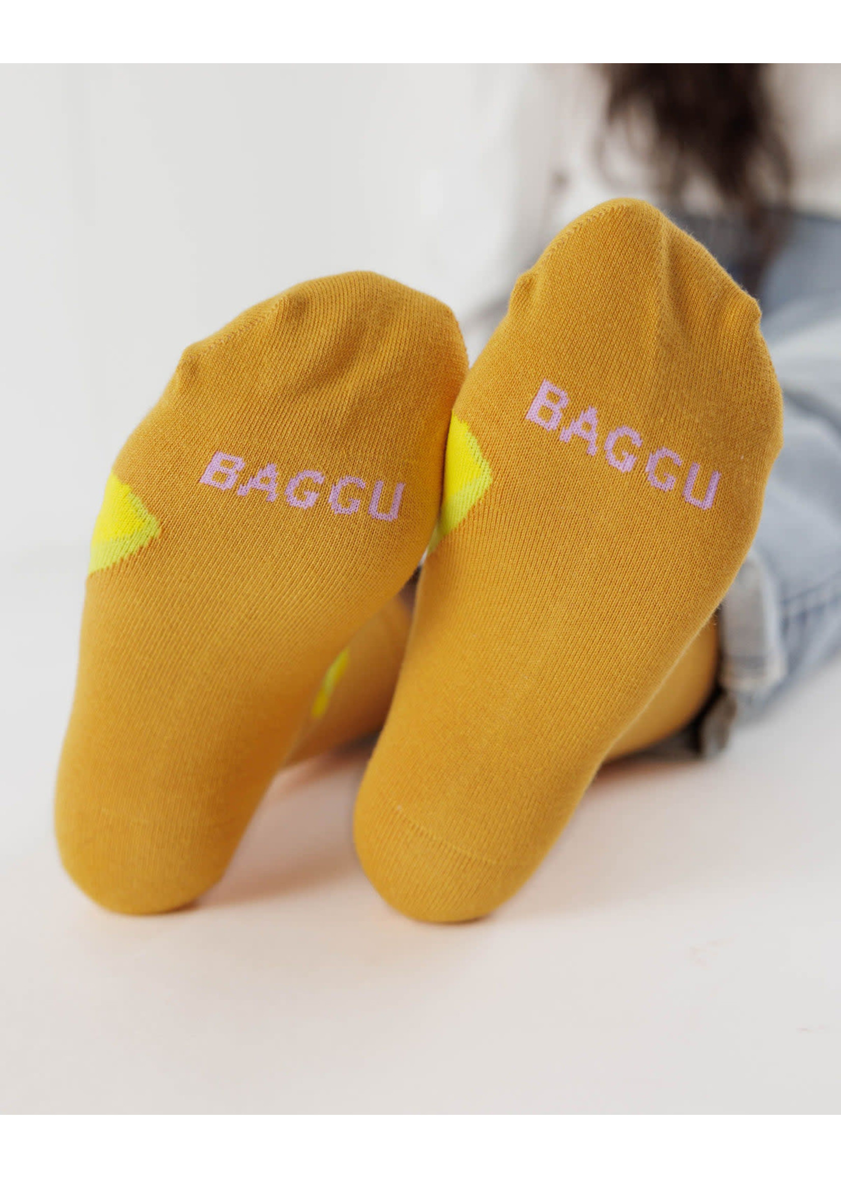 Baggu Mi-chaussette Baggu - Banana