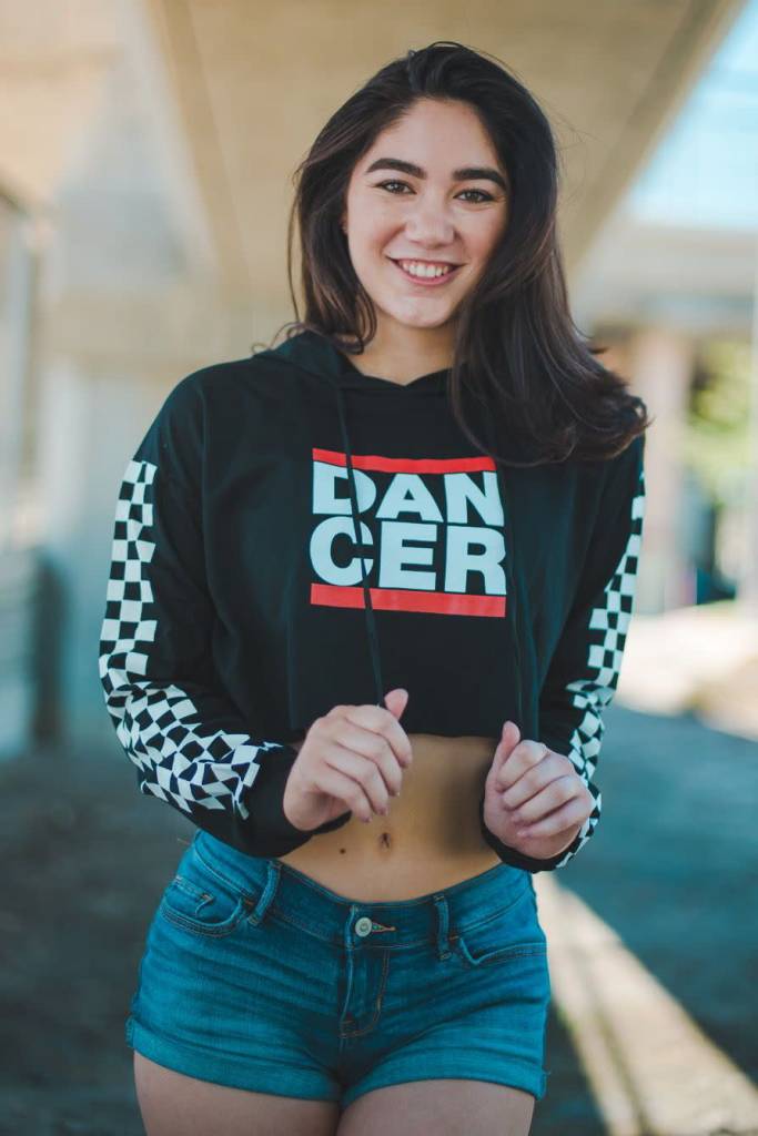 80s crop sweatshirt