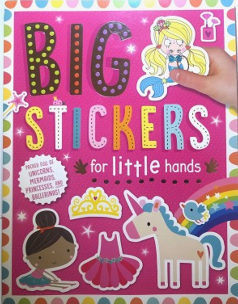 Big Stickers for Little Hands Book