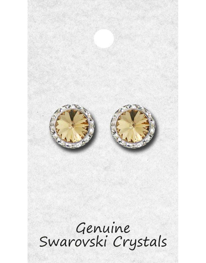 15mm Swarovski Earrings 98015