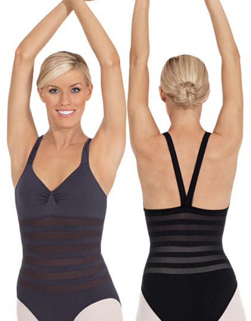 Eurotard Mesh Stripe Leotard 34946