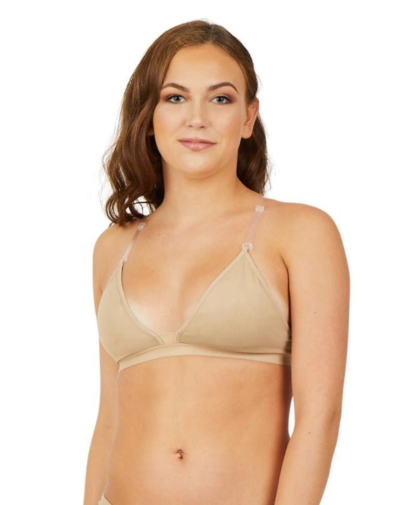 Capezio Deep Neck Bra 3777W NUD