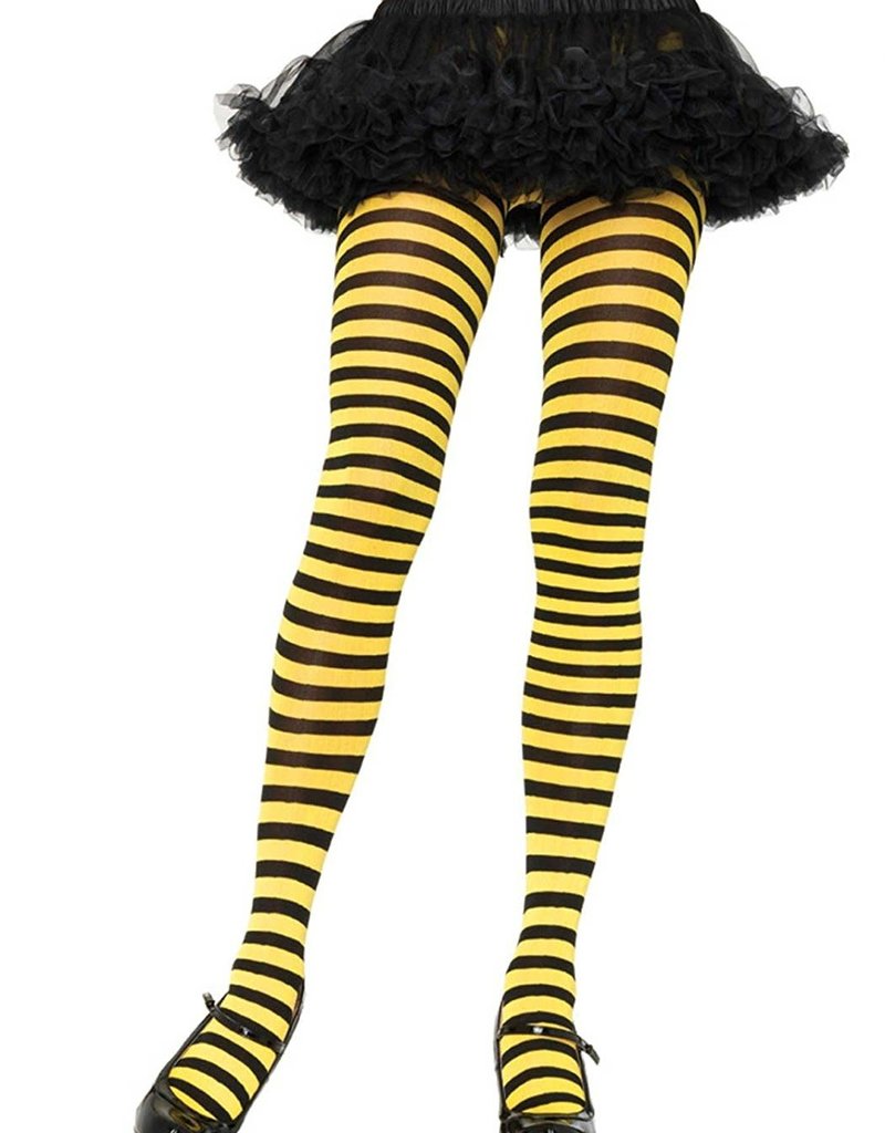 Striped Tights Adult One Size - Encore Dancewear