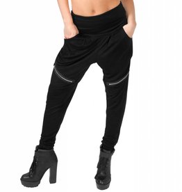 Funky Diva Harem Pants 0206 BLK Ladies