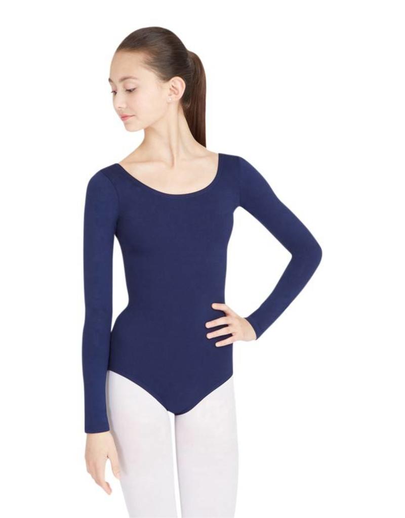 Capezio Team Basic Long Sleeve Leotard - TB134C Girls - Dancewear Centre