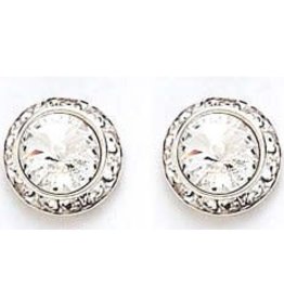 13mm Swarovski Crystal Earrings