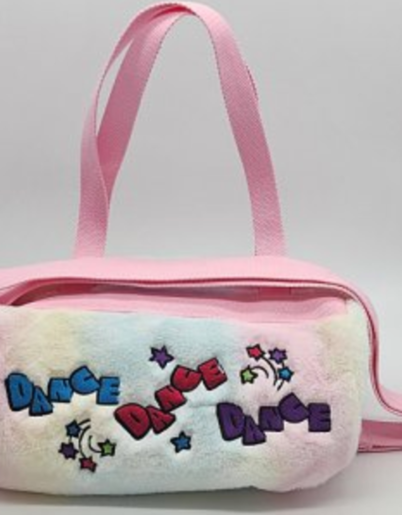 Dasha 4909 Fuzzy Dance Duffle Rainbow