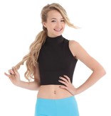 Body Wrappers Hi Neck Crop Top BWP263