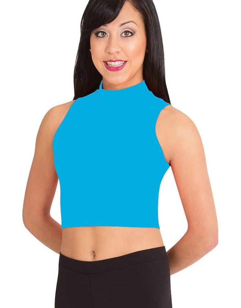 Body Wrappers Tweens Mock Neck Sweetheart Crop Bra You Go Girl Dancewear!