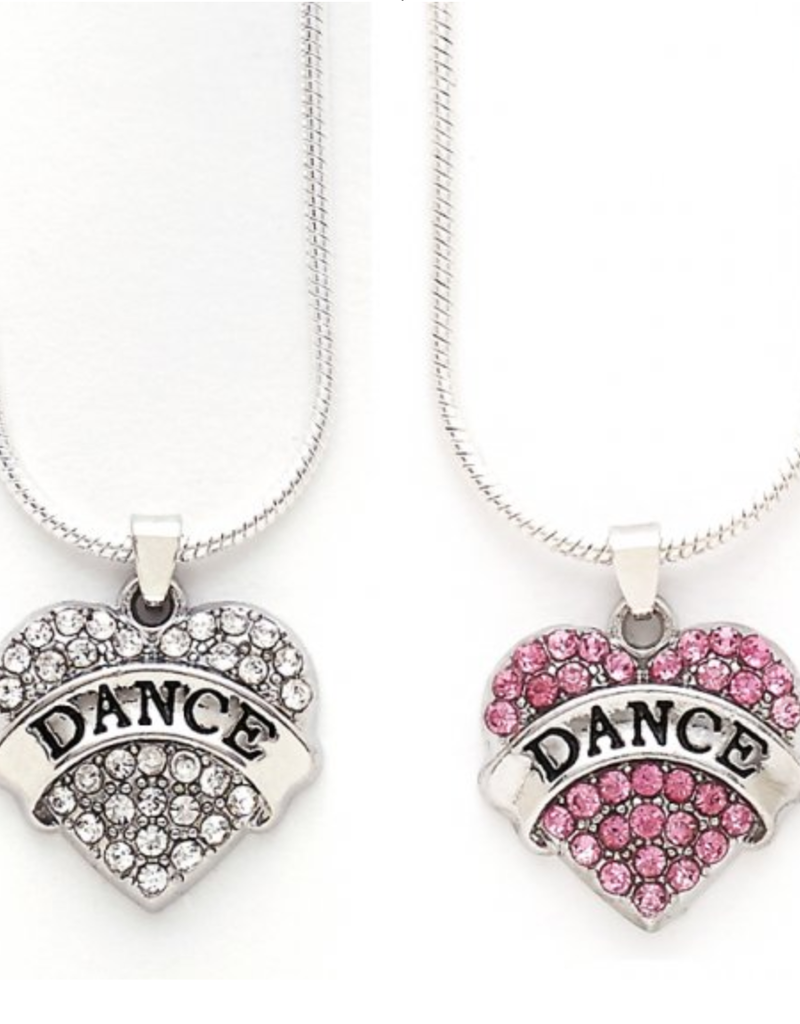 Dasha 2773 Rhinestone Heart Necklace