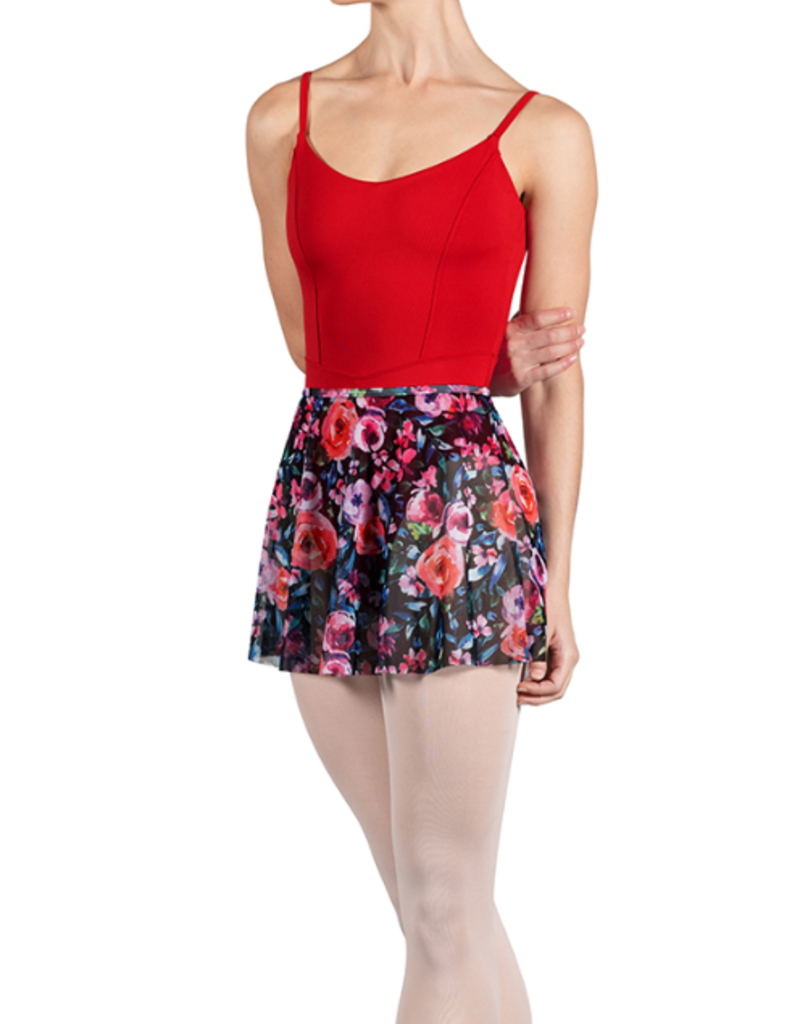 Bloch R0241 Printed Mesh Skirt