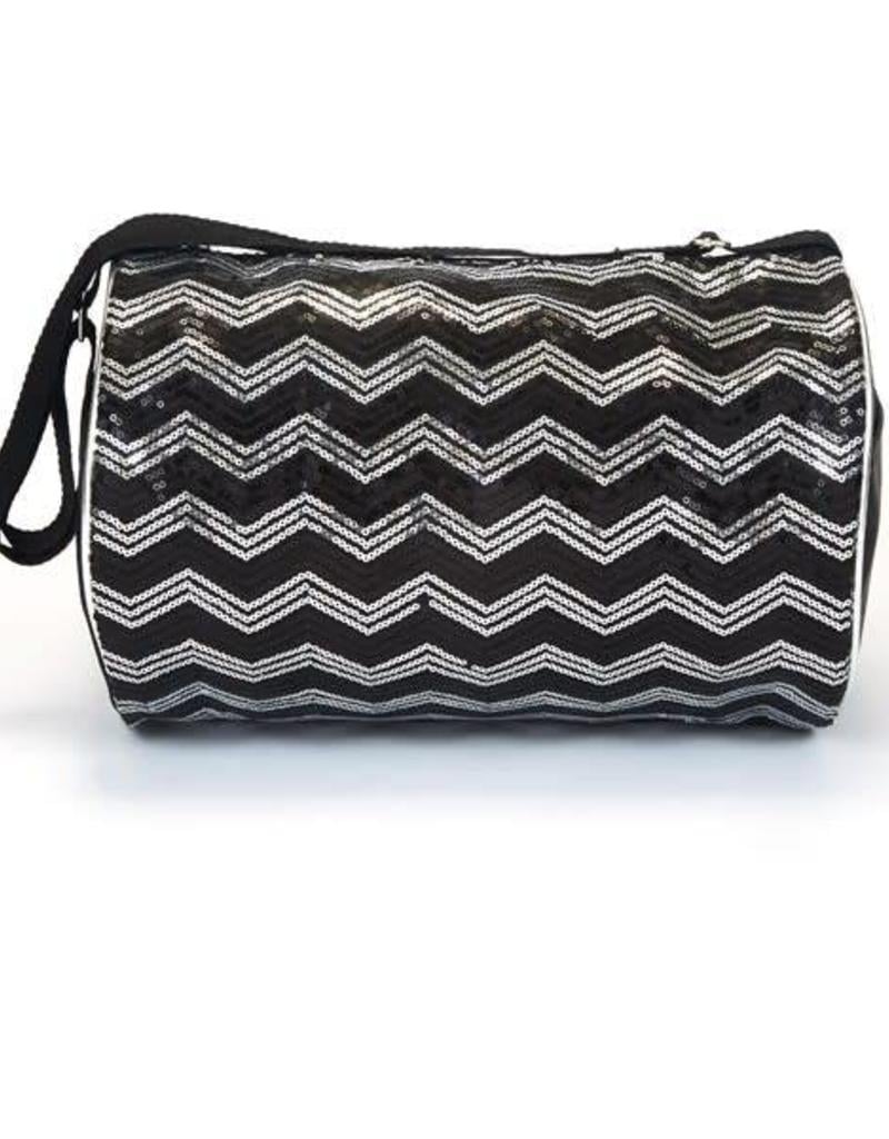 Dasha Chevron Sequin Duffel 4970