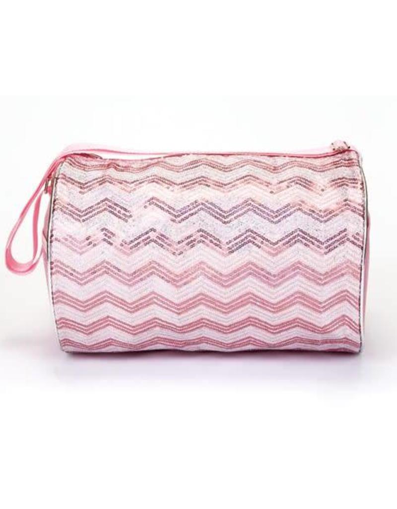 Dasha Chevron Sequin Duffel 4970