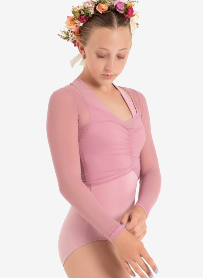 Capezio 12094W Wildflower Meadow Mesh Top - Encore Dancewear