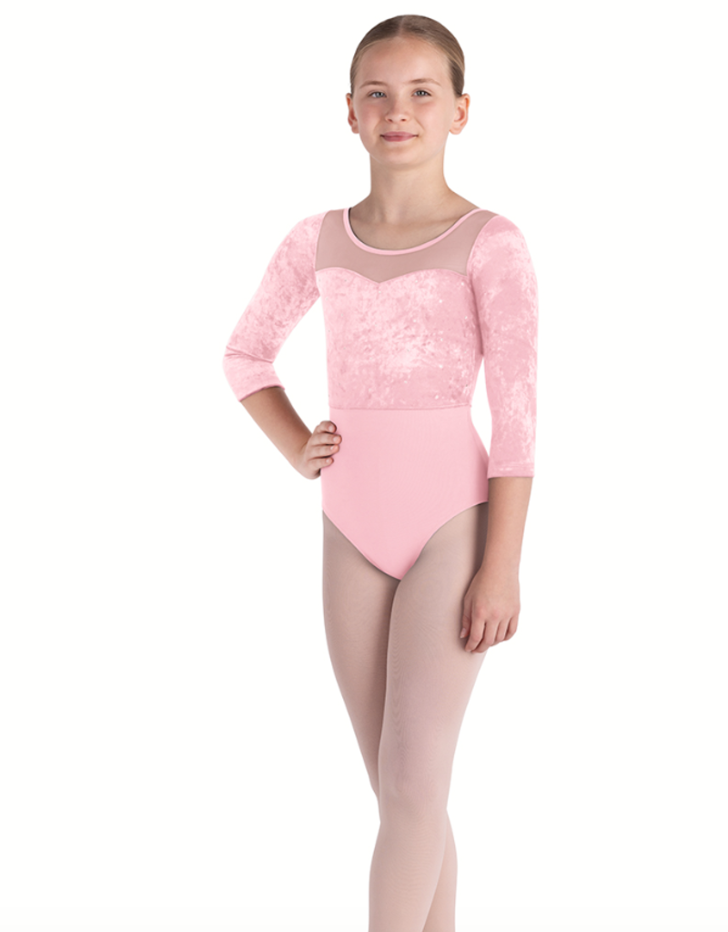 Bloch CL5246 Layla 3/4 mesh leo