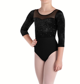 Bloch CL5246 Layla 3/4 mesh leo