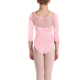 Bloch CL5246 Layla 3/4 mesh leo