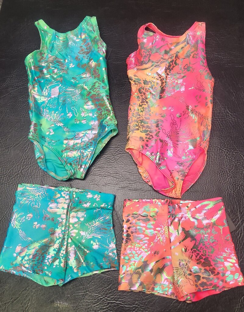 Eurotard G01535 Neon Safari Booty Short