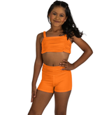 XoDanceCo SASSY SCRUNCH TOP