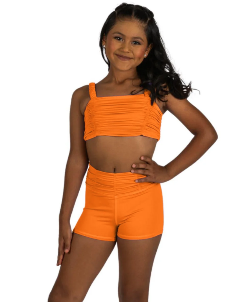 XoDanceCo SASSY SCRUNCH TOP