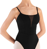 Bloch LB5207B Mesh Insert Cami Leo