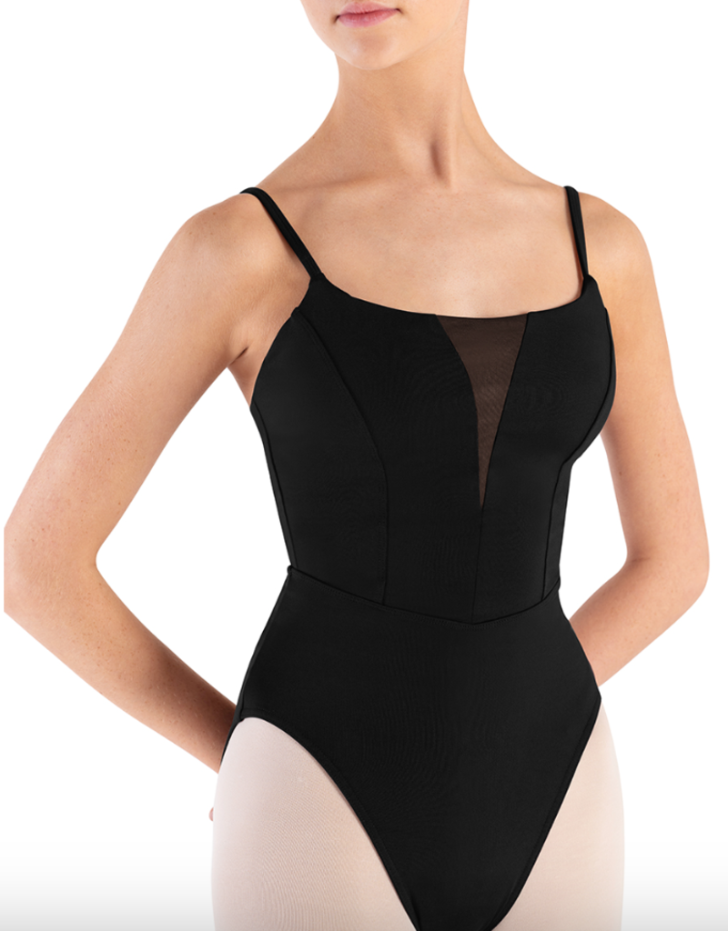 Bloch LB5207B Mesh Insert Cami Leo