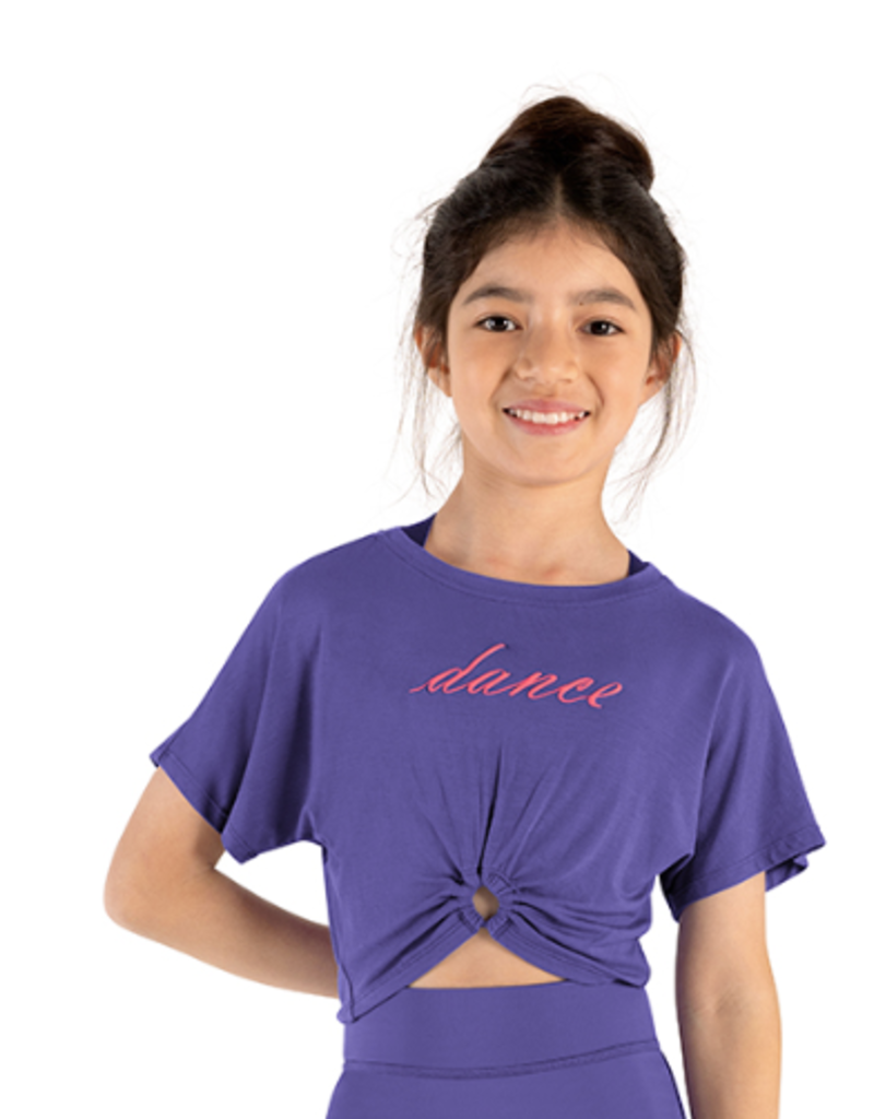 Bloch M753C  Dance Print Crop Tee