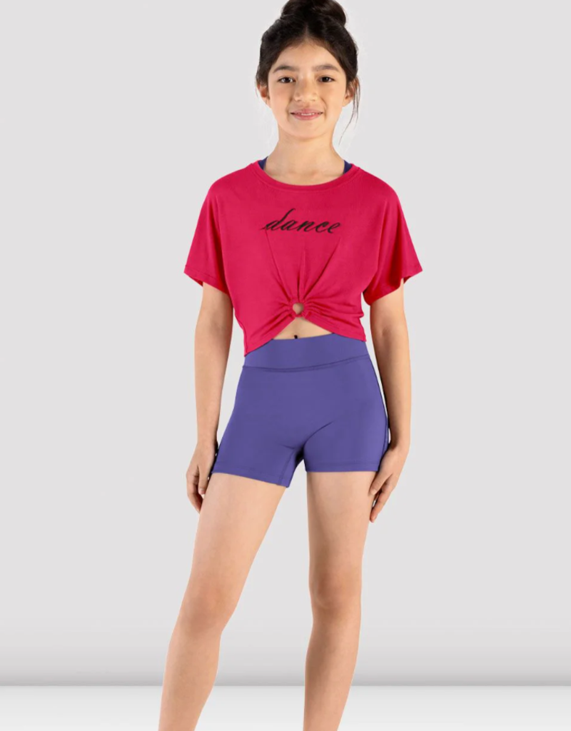 Bloch M753C  Dance Print Crop Tee