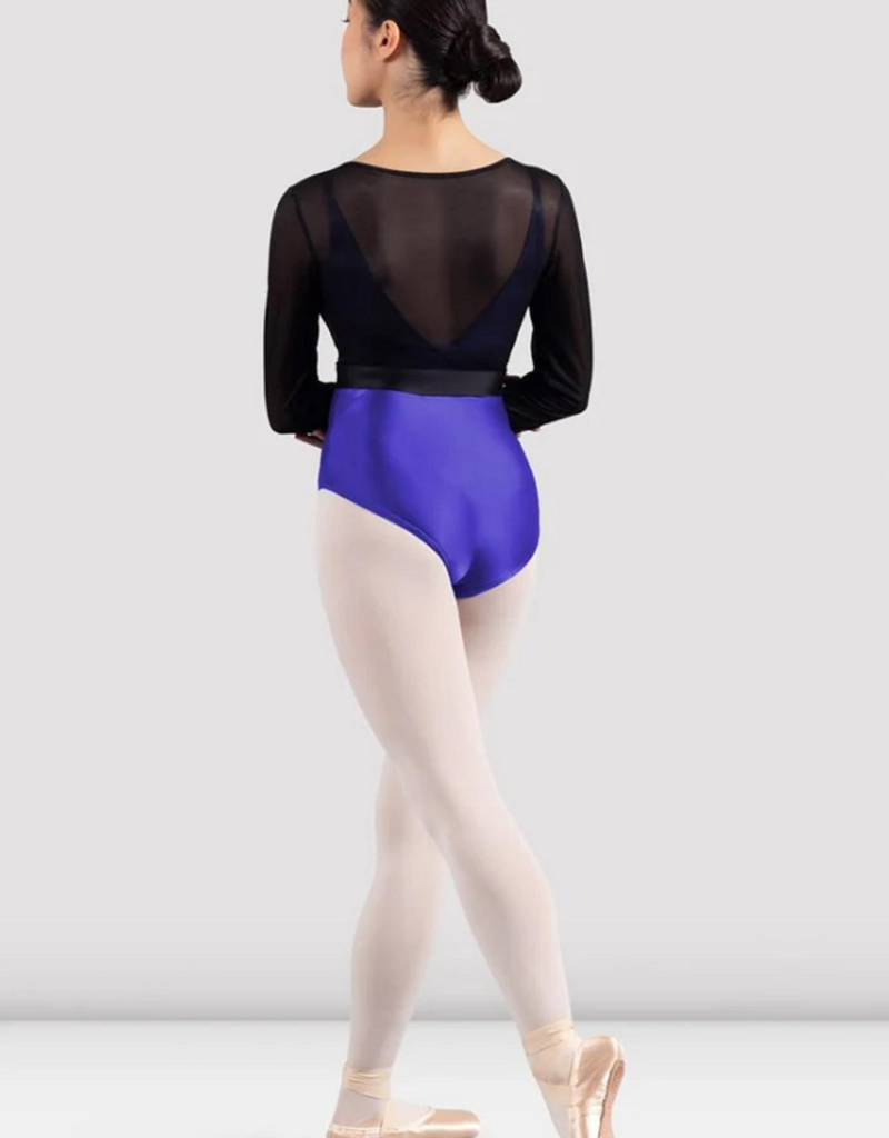 Mirella M7063L Mesh Wrap Top