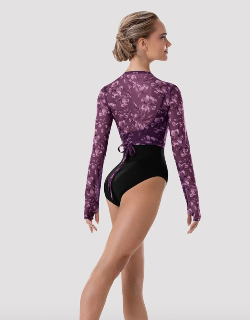 Bloch Z4146 Print Wrap Top