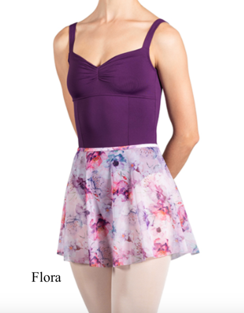 Bloch R0241 Printed Mesh Skirt