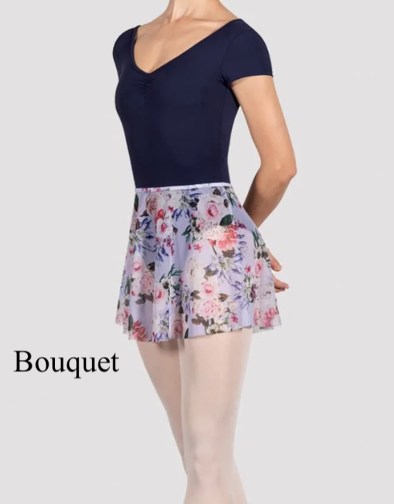Bloch R0241 Printed Mesh Skirt