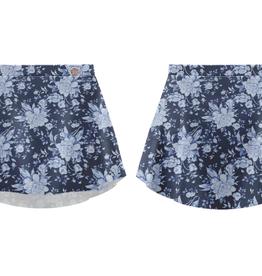 Danse De Paris PATTERNED SKIRT MIDNIGHT BLANC