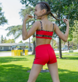 XoDanceCo Child Cheetahlicious Top