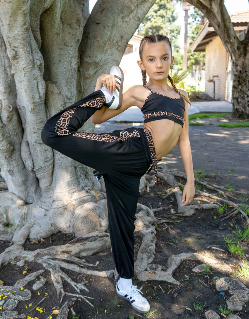 XoDanceCo Child  Cheetahlicious Joggers