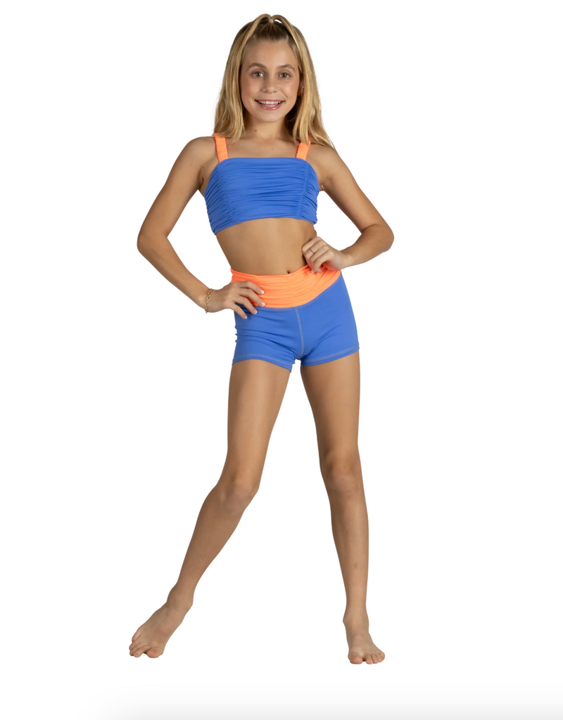 XoDanceCo Adult Sassy Scrunch Top