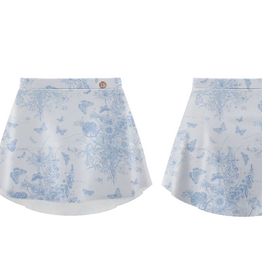 Danse De Paris PATTERNED SKIRT PAPILLON ROYAL