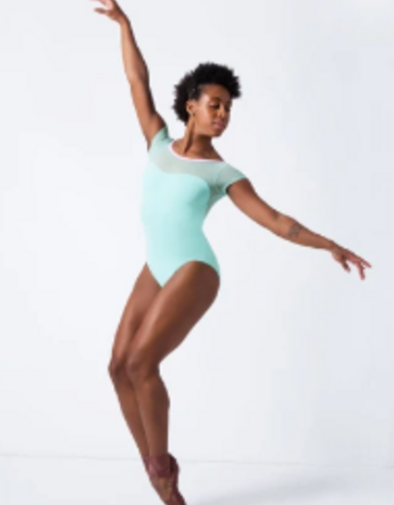 Bloch LB5232  Mesh Cap Sleeve