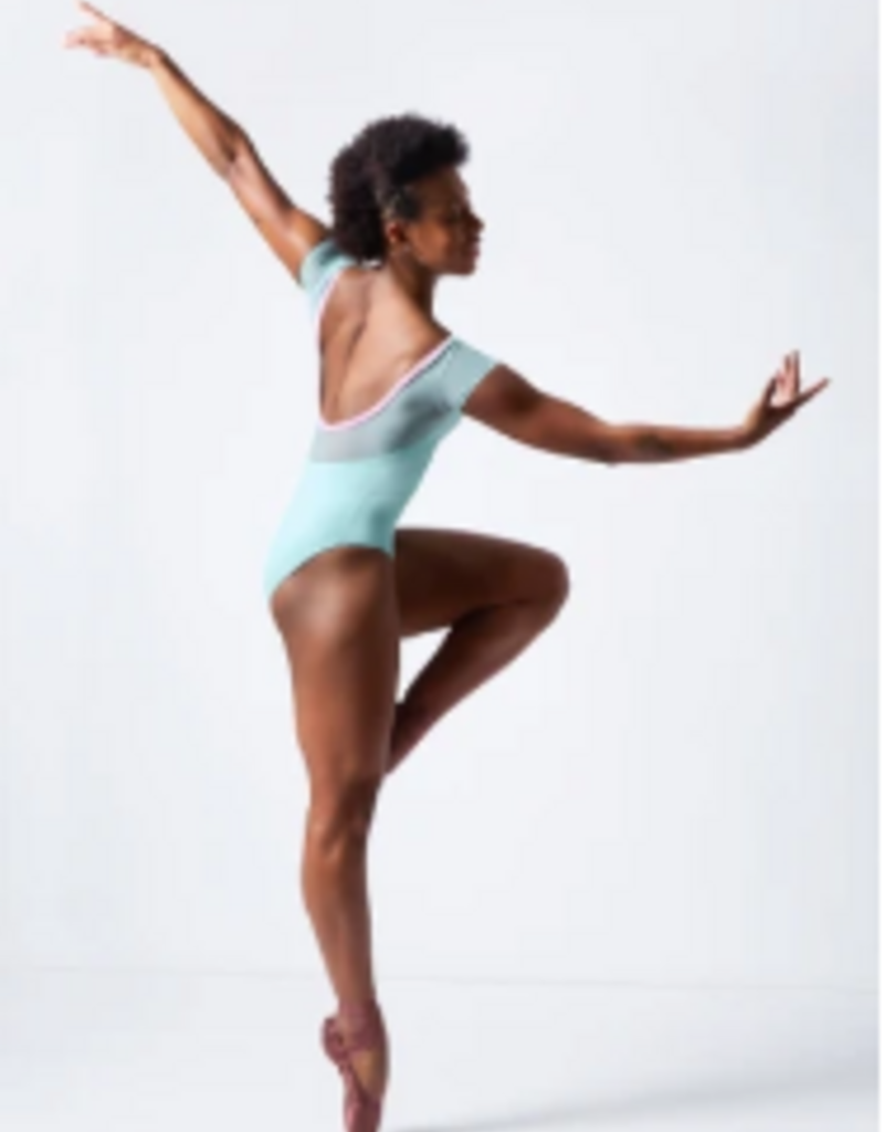 Bloch LB5232  Mesh Cap Sleeve