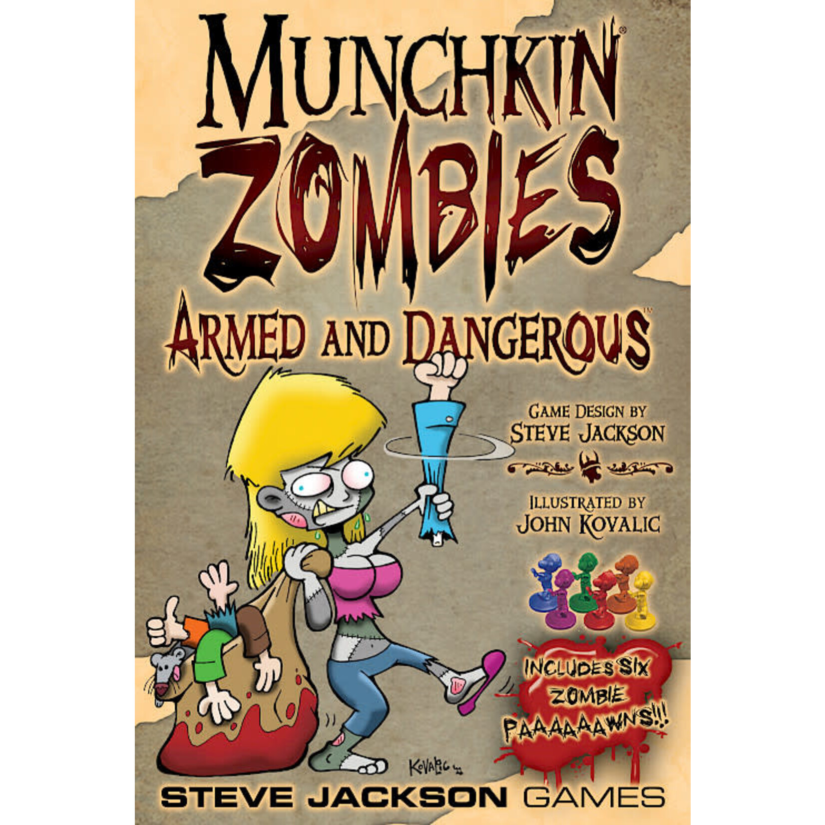 Steve Jackson Games Munchkin Zombies 2 - Armed and Dangerous