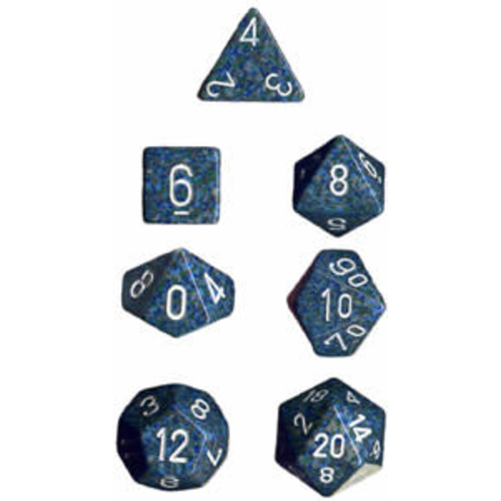 Chessex Speckled Sea Polyhedral 7-Dice Set