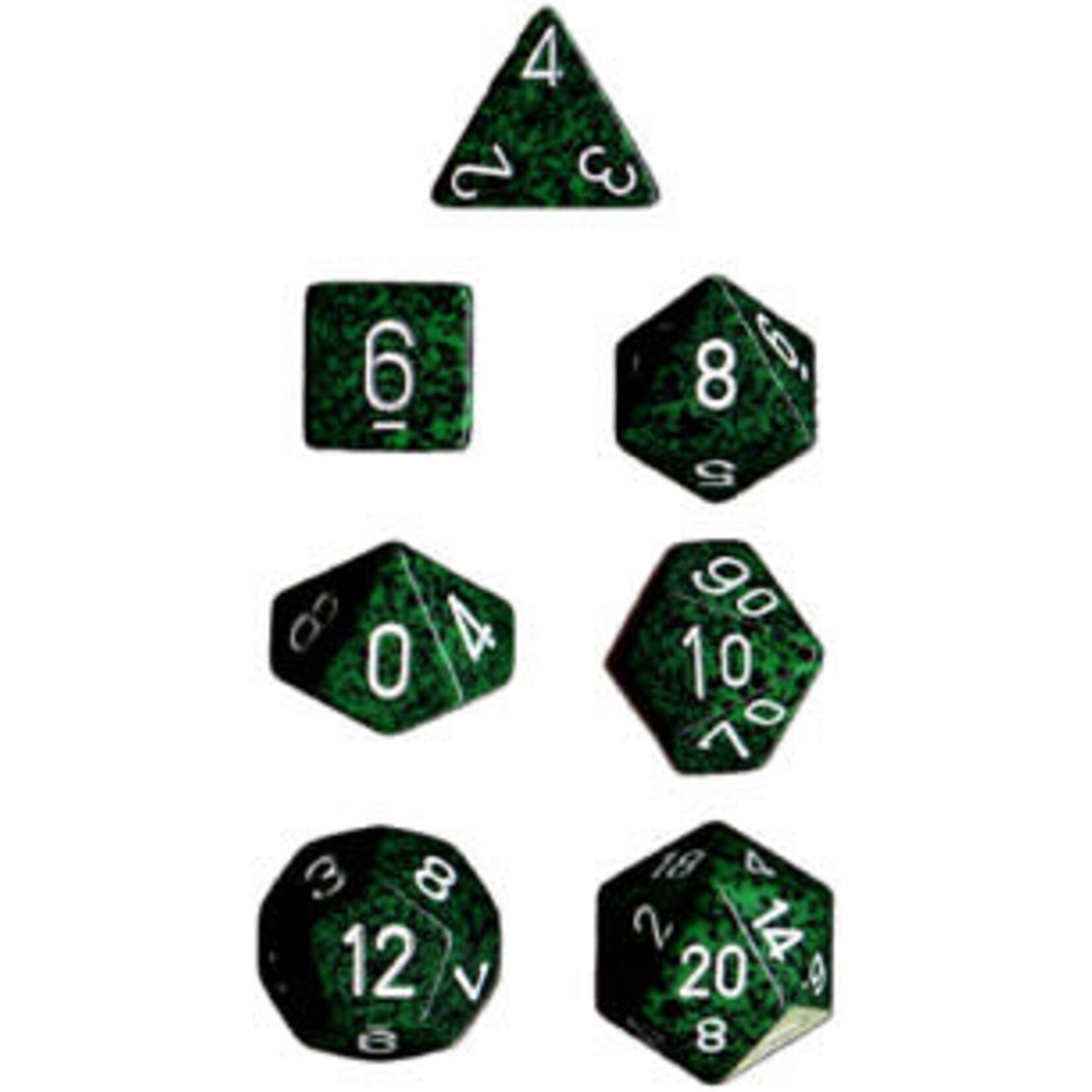 Chessex Speckled Recon Polyhedral 7-Dice Set