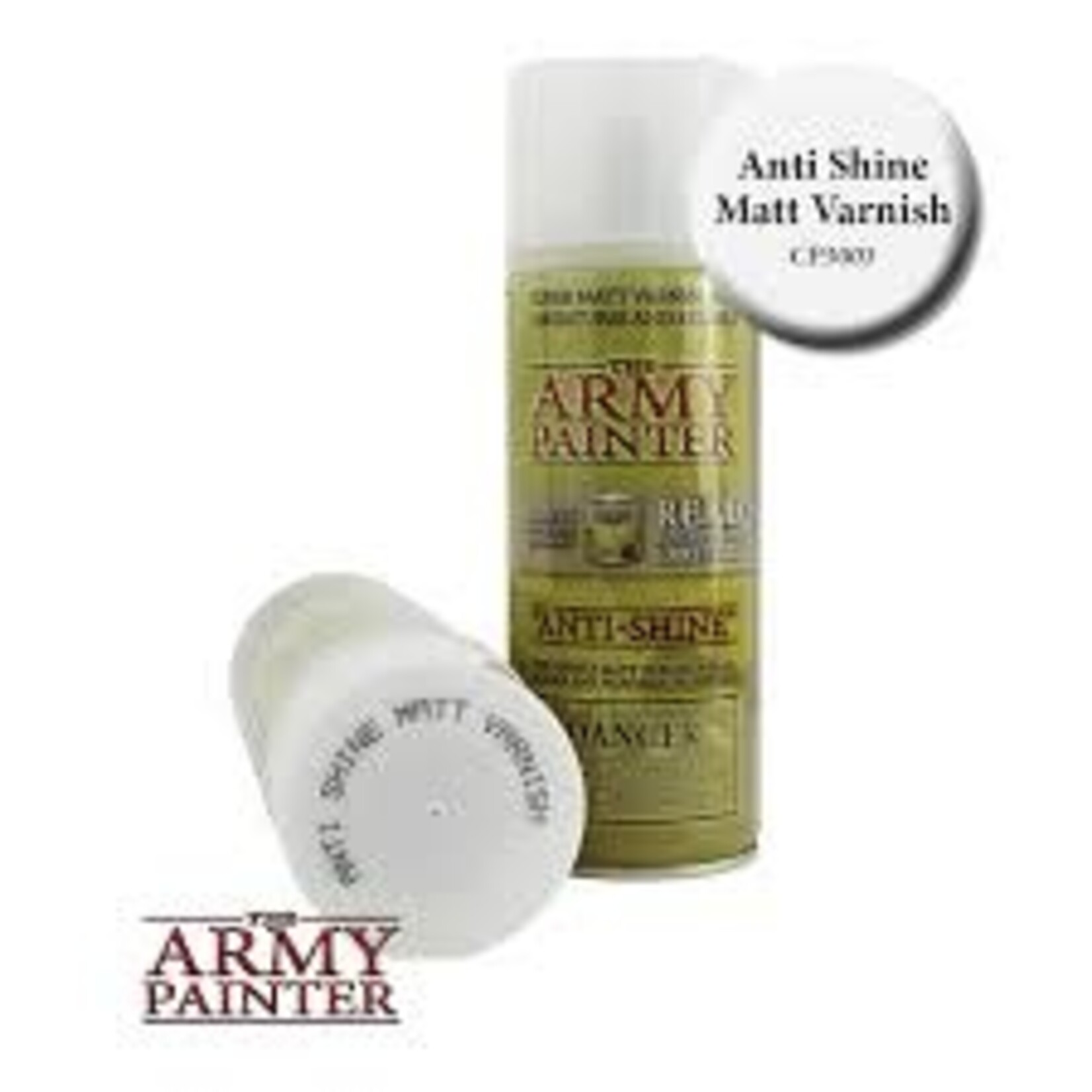 Army Painter Colour Primer: Anti-Shine Matte Varnish Spray