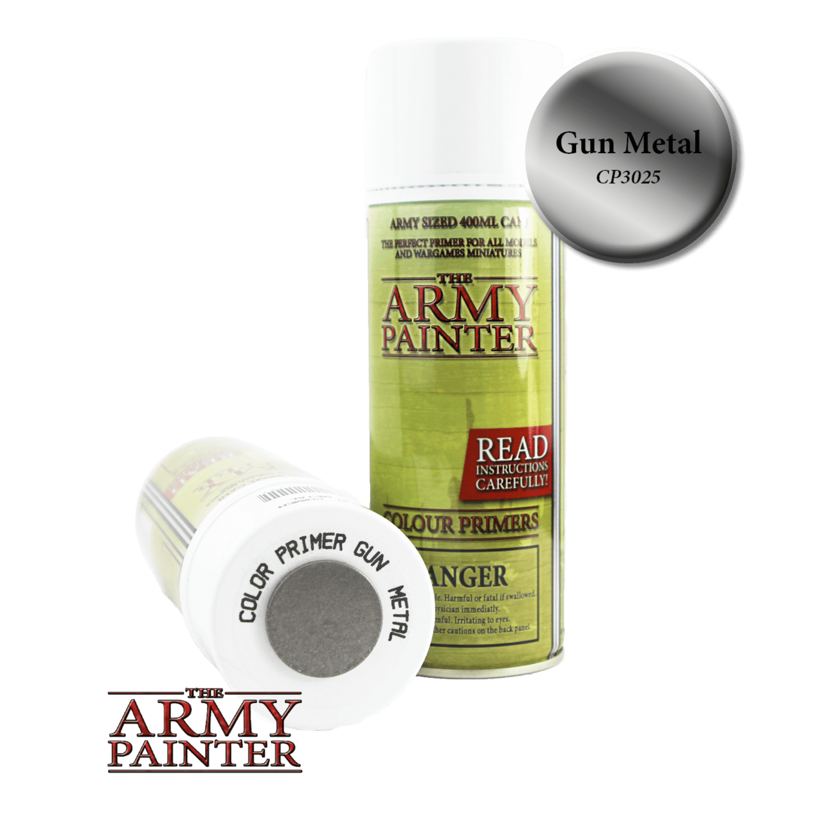 Army Painter Colour Primer: Gunmetal Spray