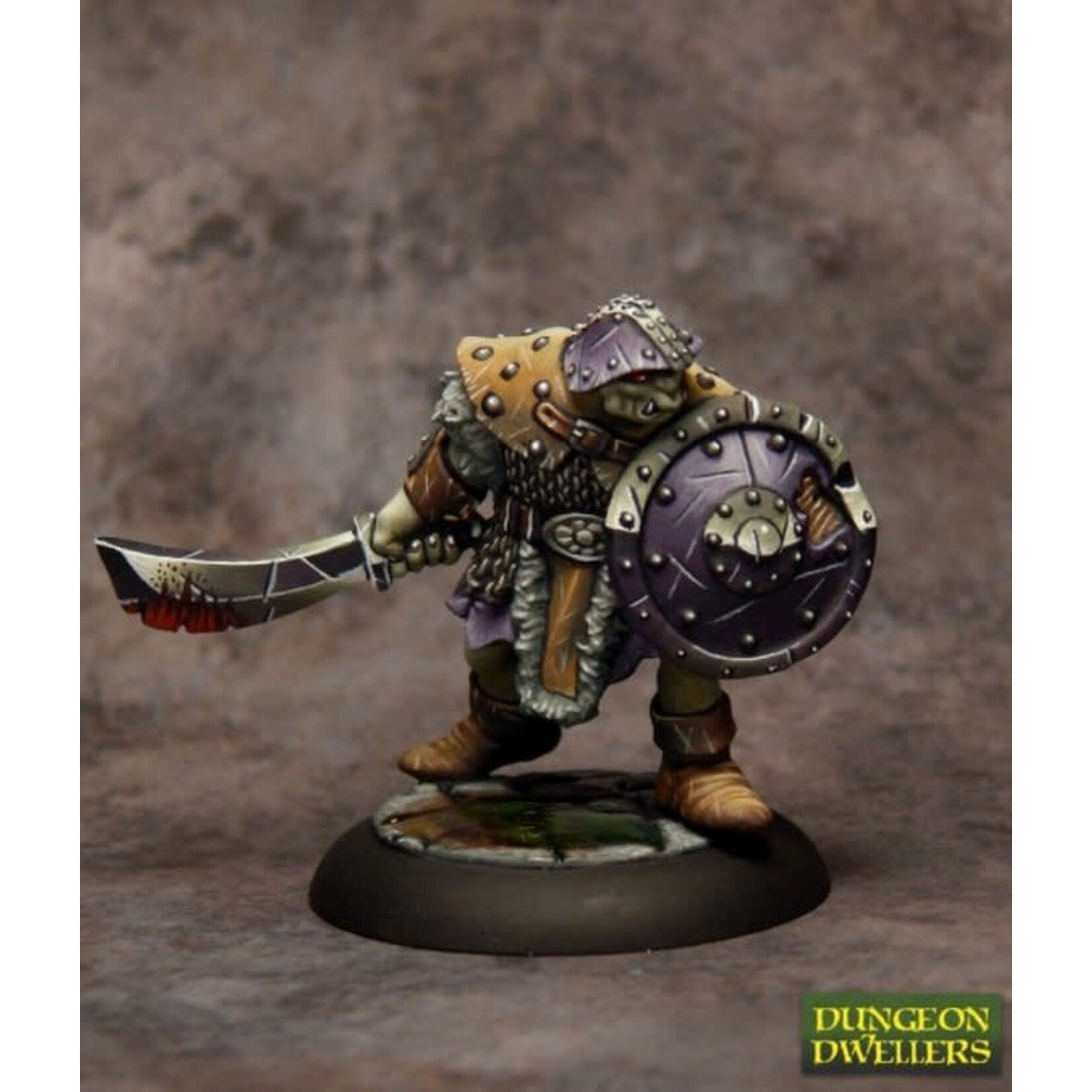Reaper Miniatures Dungeon Dwellers: Orc of the Ragged Wound Tribe