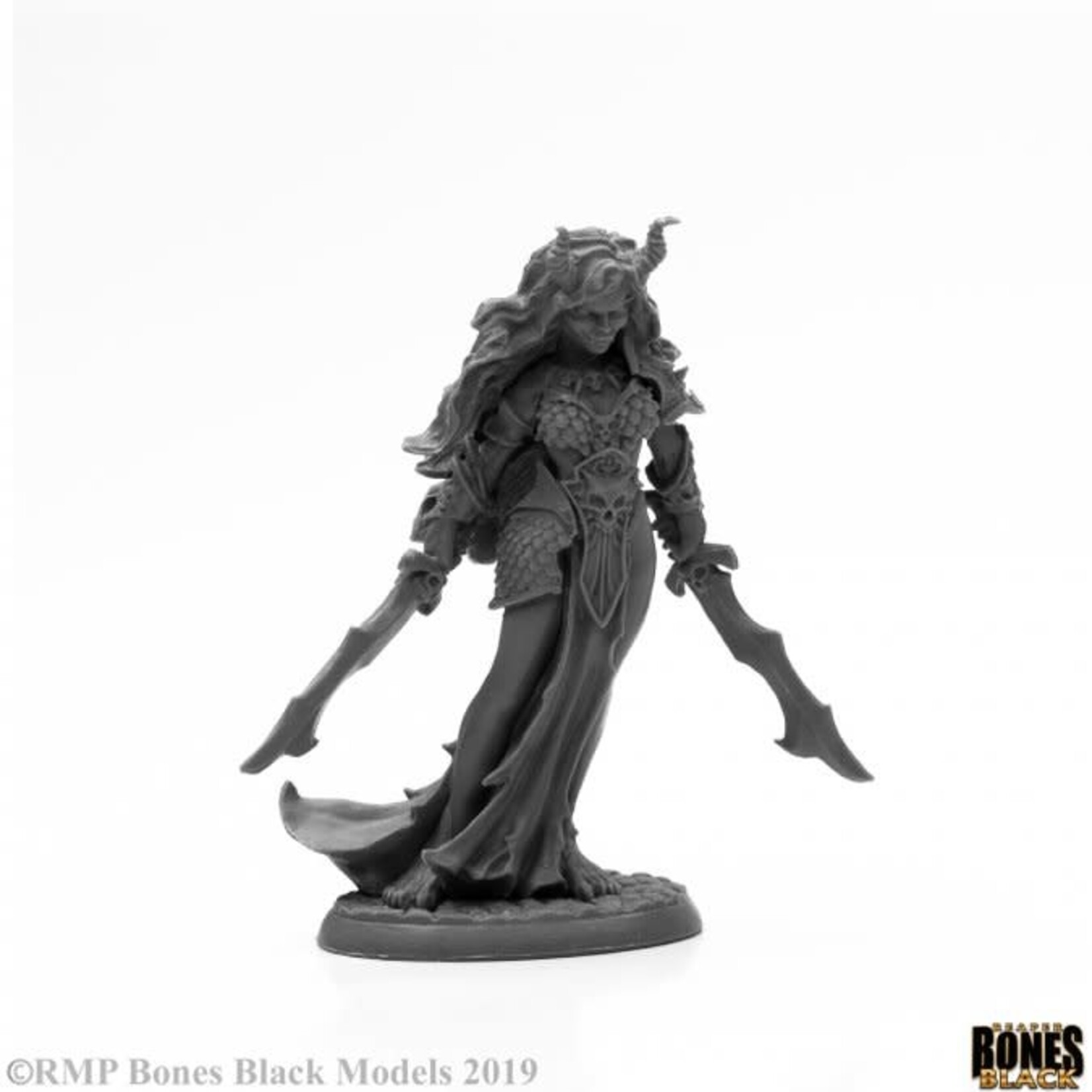 Reaper Miniatures Bones Black: Ziba, Female Efreeti