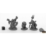 Reaper Miniatures Bones Black: Bloodstone Gnome Heroes