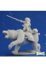 Reaper Miniatures Bones: Ursula Dwarven Bear Rider