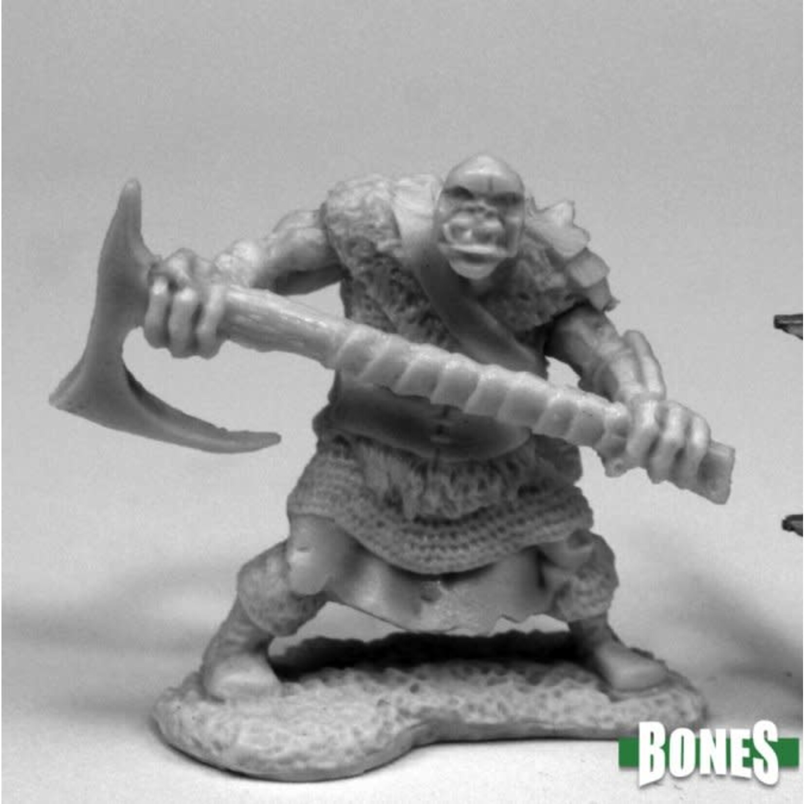 Reaper Miniatures Bones: Orc Chopper (2H Axe)