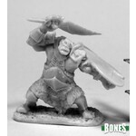 Reaper Miniatures Bones: Orc Slicer (Scimitar & Shield)